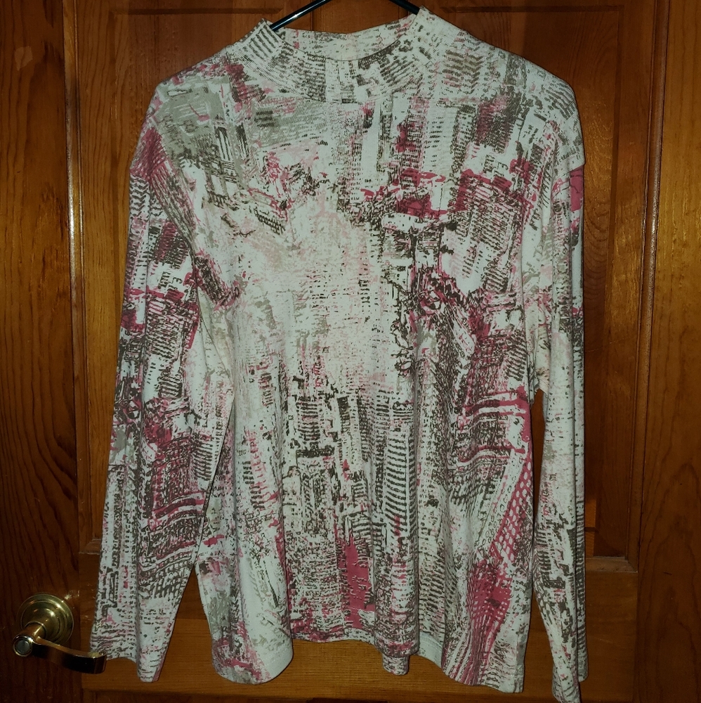 💐Geometric turtleneck